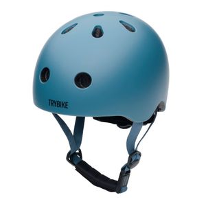 TRYBIKE Kaciga za djecu Steel Blue, S/M (51-56cm) 