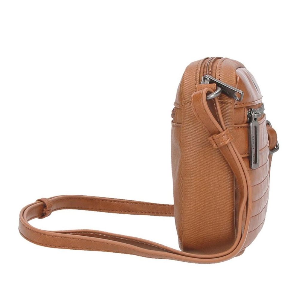 Pepe Jeans torba na rame 21 cm ženska, biker 7155542, braon slika 2