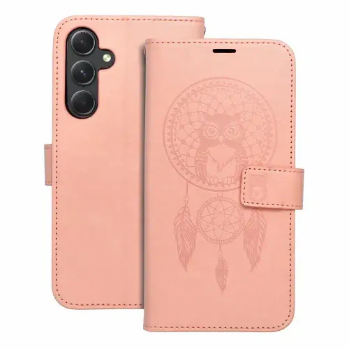 MEZZO Book case preklopna torbica za SAMSUNG GALAXY A55 5G dream catcher peach fuzz slika 1