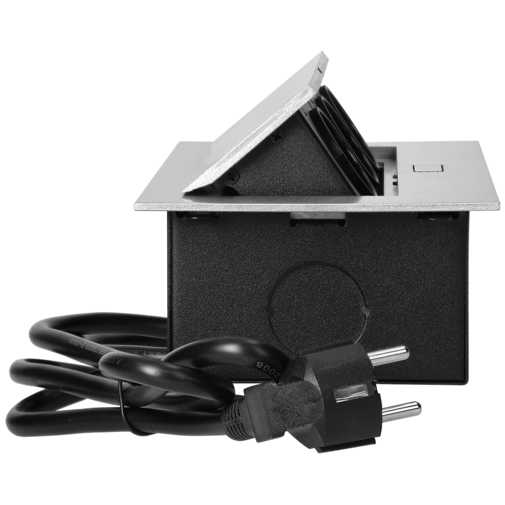 Orno Produžni kabel sa 3 x Schuko utičnice, ugradbena - OR-AE-1372(GS)/G slika 5