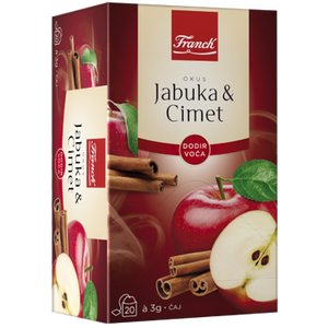 Filter čaj jabuka-cimet 60g omot