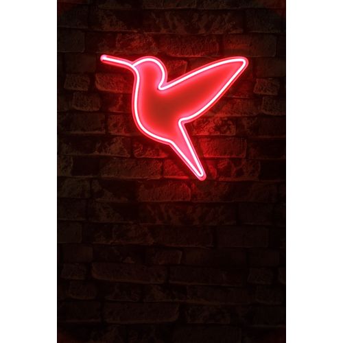 Wallity Ukrasna plastična LED rasvjeta, Little Bird - Red slika 9