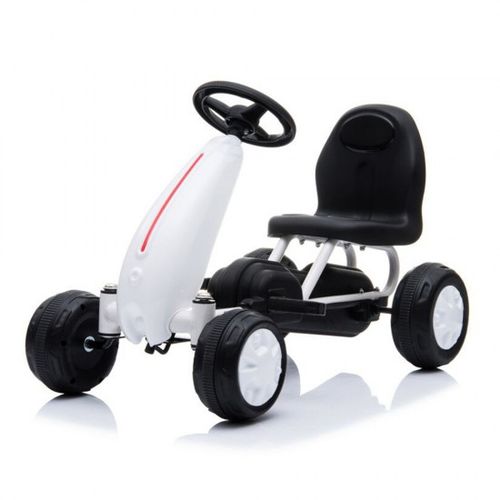 Go kart s pedalama Blaze white  slika 1