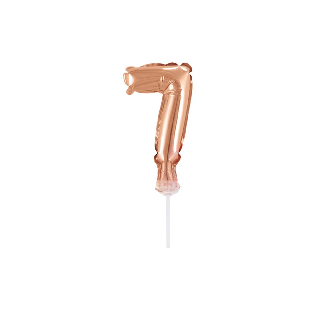 BC-5RZ7 Folijski balon 7 sa štapićem 13 cm slika 1
