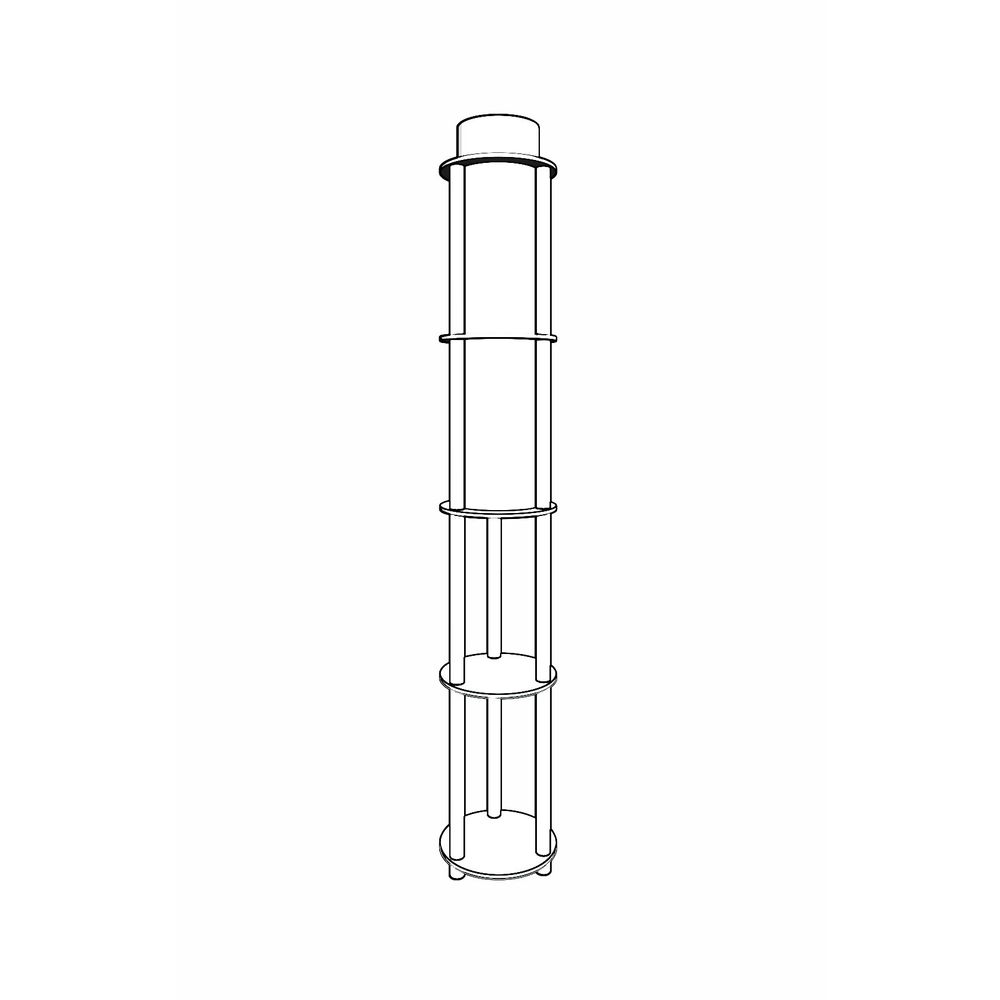 Podna Lampa KS-11123 - boje: orah slika 6