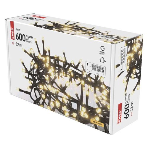 Emos LED svetlosni lanac 600 LED- jež 12m MTG-D4BW03 slika 6