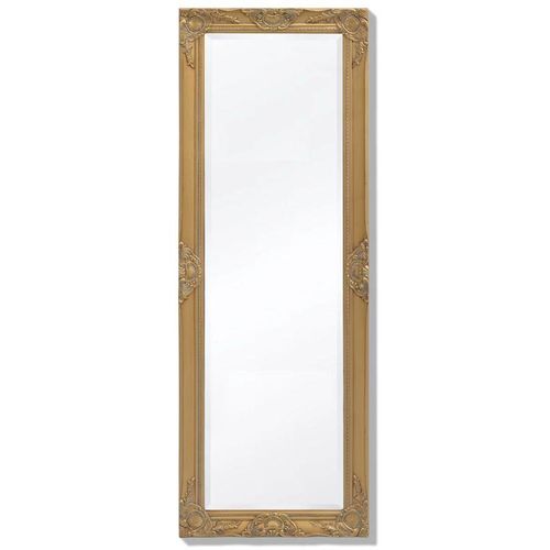 Zidno Ogledalo Barokni stil 140x50 cm boja zlata slika 7