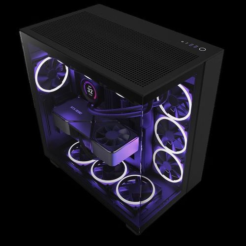 NZXT CASE H9 Flow Black slika 1