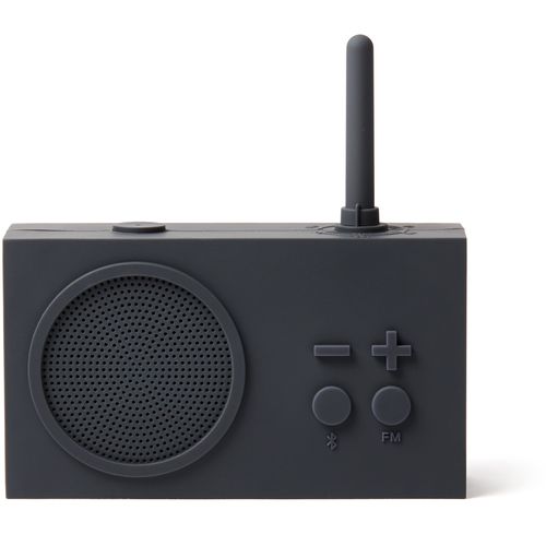 LEXON TYKHO bluetooth zvučnik +FM radio ,bate.20h punj.4h,micro-USB, tamno sivi slika 2