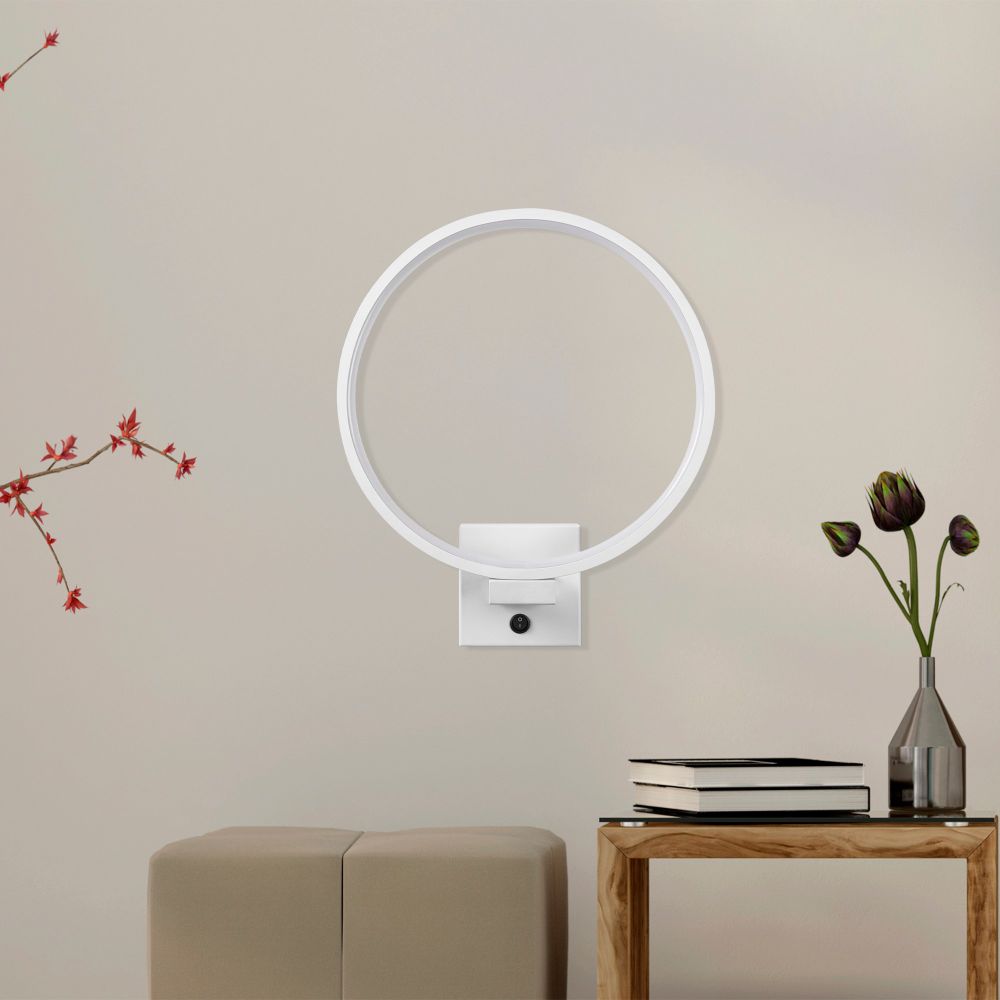 Halka - 13310 Bijela Zidna Lampa slika 3