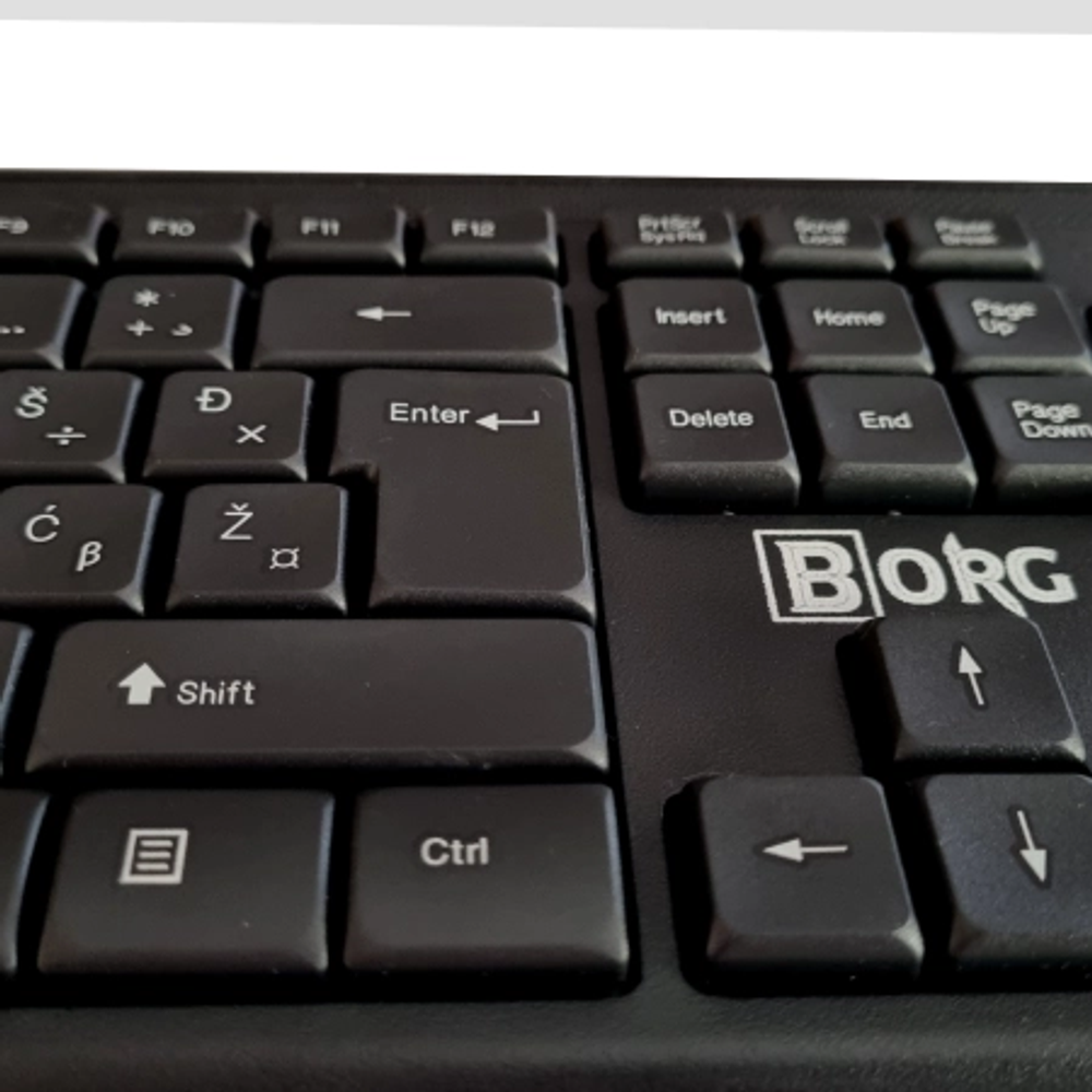 BORG Tastatura KB03 BH layout slika 3