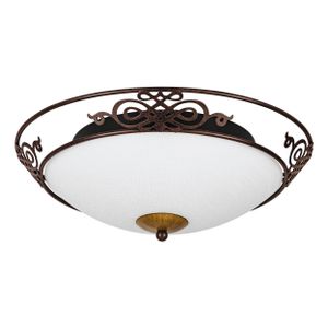 Eglo Mestre Plafonjera Ø395 Antik-Smeđa/Zlatna