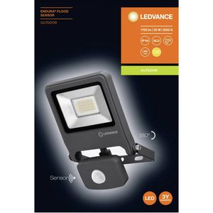 LEDVANCE ENDURA® FLOOD Sensor Warm White L 4058075239500 LED vanjski spotlight s detektor pokreta  20 W toplo bijela