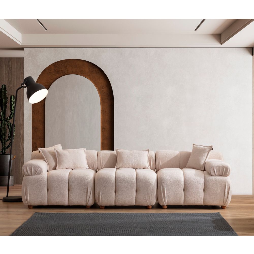 Bellini - Krem Kutić Sofa slika 2