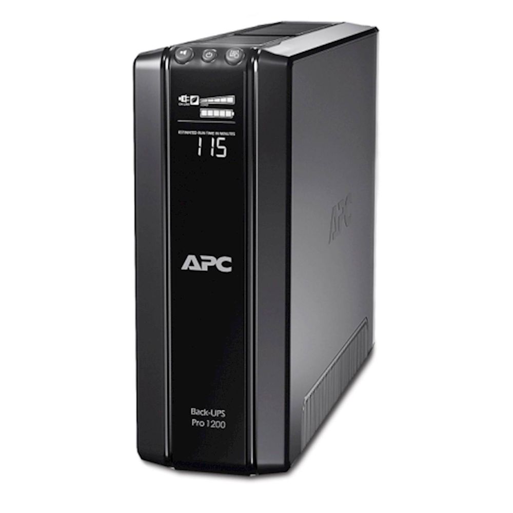 Back-UPS Pro APC, 1200VA/720W, Tower, 230V, 6x CEE 7/7 Schuko utičnica, AVR, LCD,zamjenjiva baterija slika 1