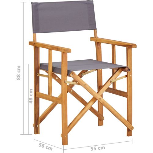 Redateljske stolice od masivnog bagremovog drva slika 26