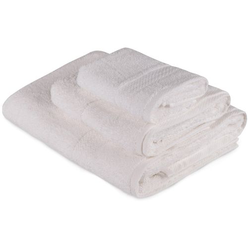 L'essential Maison Rainbow - White White Towel Set (3 Pieces) slika 1