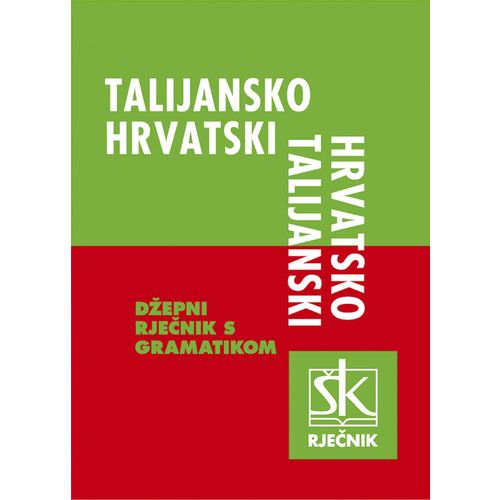  TALIJANSKO-HRVATSKI I HRVATSKO-TALIJANSKI DŽEPNI RJEČNIK S GRAMATIKOM - Jernej Josip slika 1