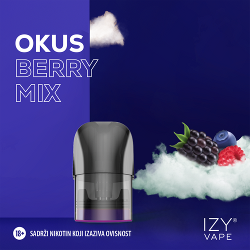 IZY VAPE Pod, Berry Mix 18mg slika 2