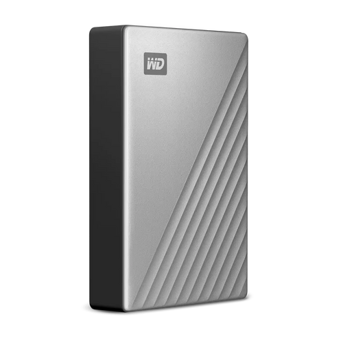 WD My Passport ULTRA 4TB USB-C 3.1, srebrni slika 2