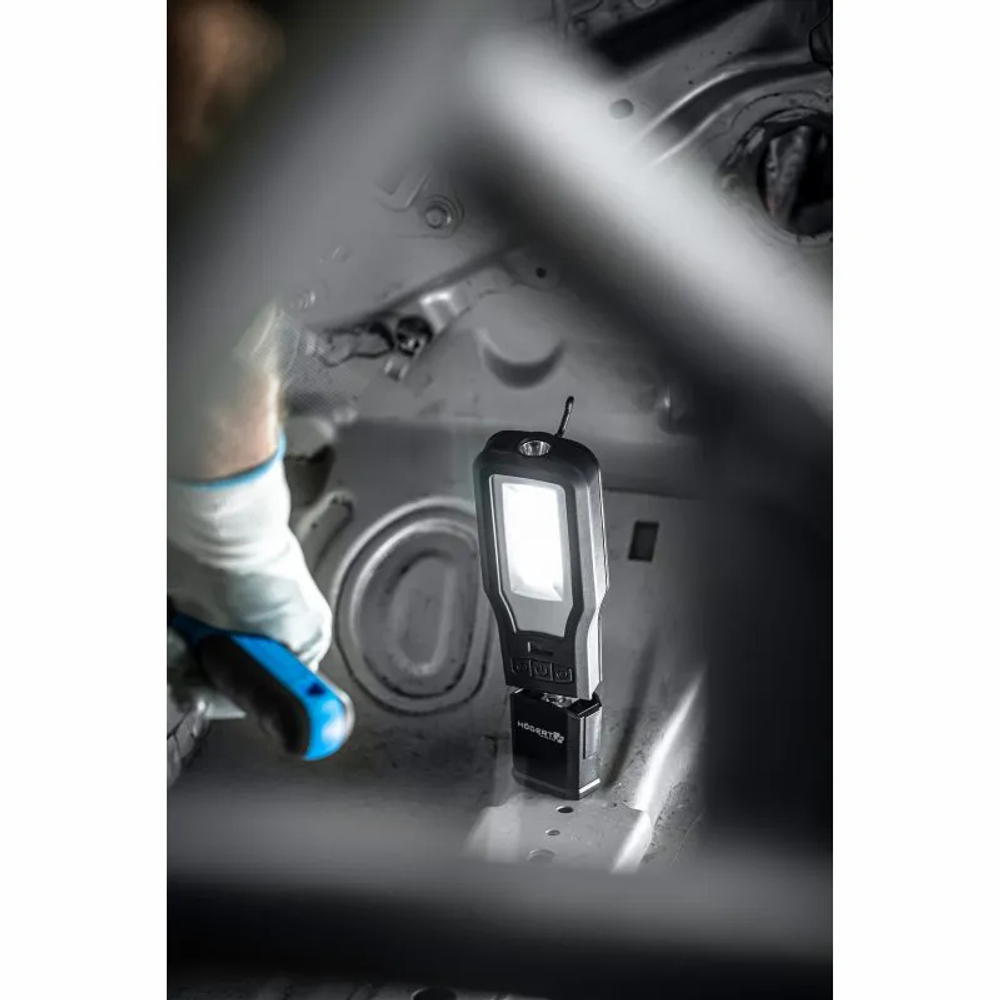 Högert Radionička LED lampa s baznim punjačem, 10W slika 2