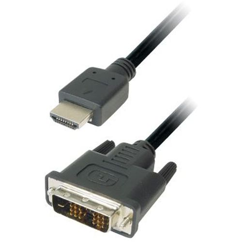 Transmedia Monitor Cable DVI HDMI 1m slika 1