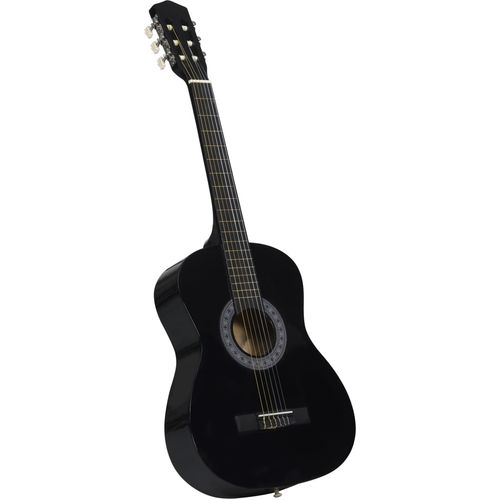 Klasična gitara za početnike i djecu crna 3/4 36" slika 20