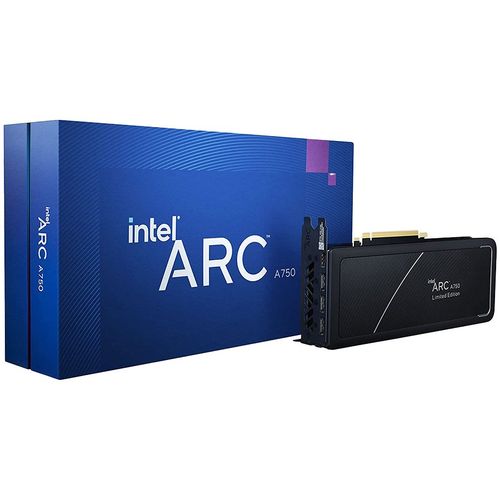 Intel Arc A750 Limited Edition Graphics (8GB), 1xHDMI, 3xDP, box slika 1