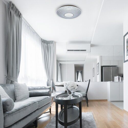 Rabalux Coralia plafonska lampa, bela/ hrom, LED 48W slika 7