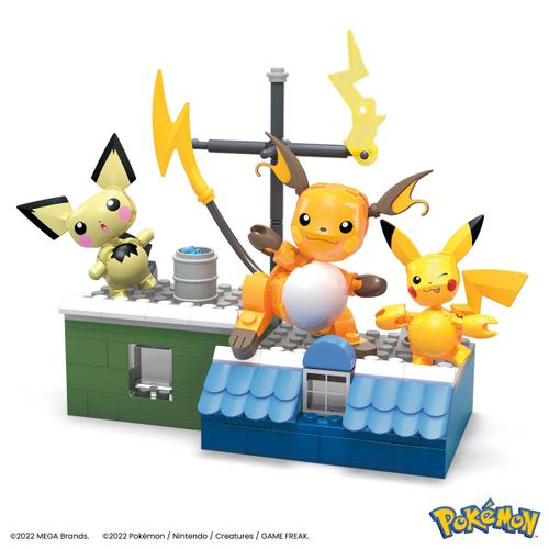 Pokemon Pikachu Evolucija MEGA Construx slika 3