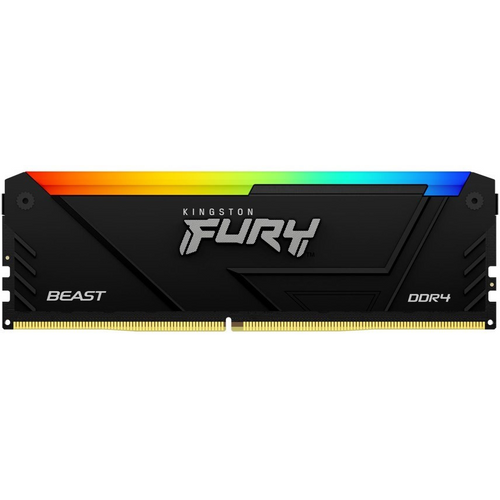 Kingston memorija Fury Beast 16GB (1x16GB), DDR4 3600MHz, CL18, KF436C18BB2A/16 slika 1