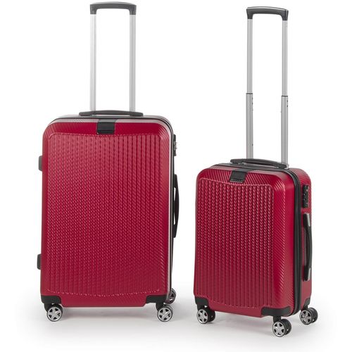 Putni kofer Scandinavia Carbon Series - crveni, 60 l slika 5