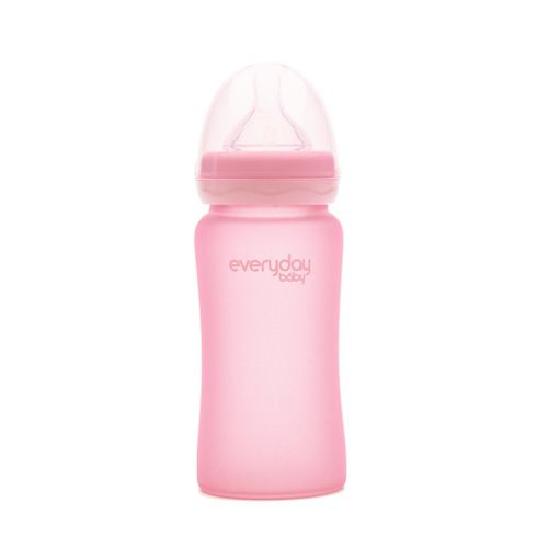 Everyday baby staklena bočica, 240ml Healthy+ , Roza slika 1