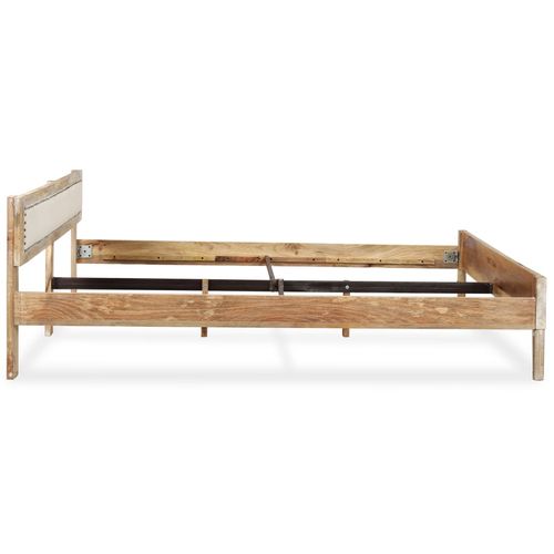 Okvir za krevet od masivnog drva manga 160 x 200 cm slika 30