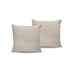 Colourful Cotton Komplet satenskih jastučnica (2 komada) (FR) Krema