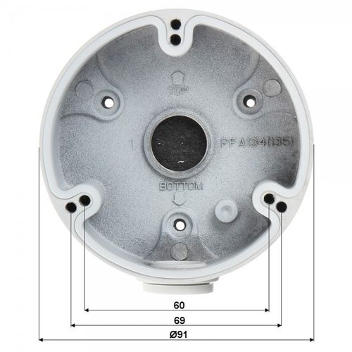 Dahua nosac PFA134 Vodootporna dozna - Aluminium 90x35mm slika 4