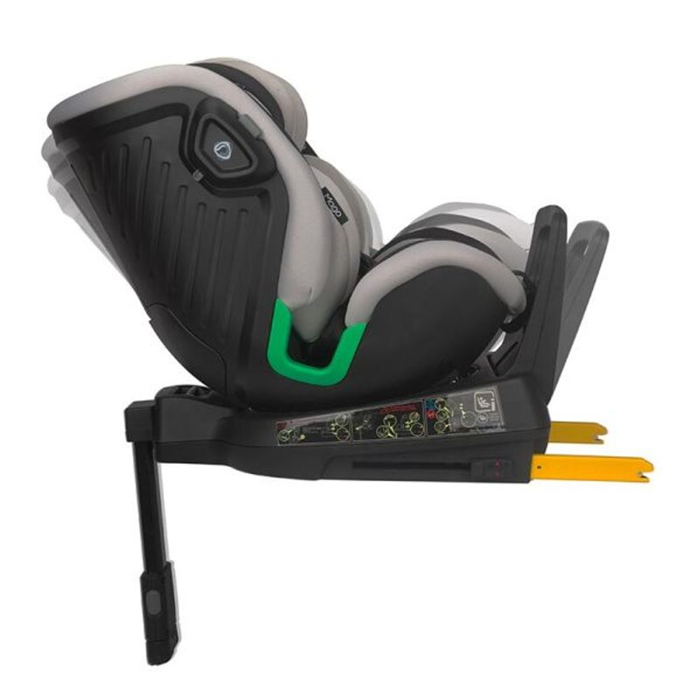 Coccolle® Autosjedalica Mago iSize 360° Isofix 40-150cm, Jet Black slika 13