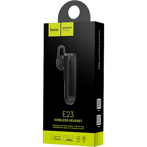 hoco. Slušalica bežična sa mikrofonom, Bluetooth, 85 mAh, 4.5 h - E23 Marvellous sound Black slika 2