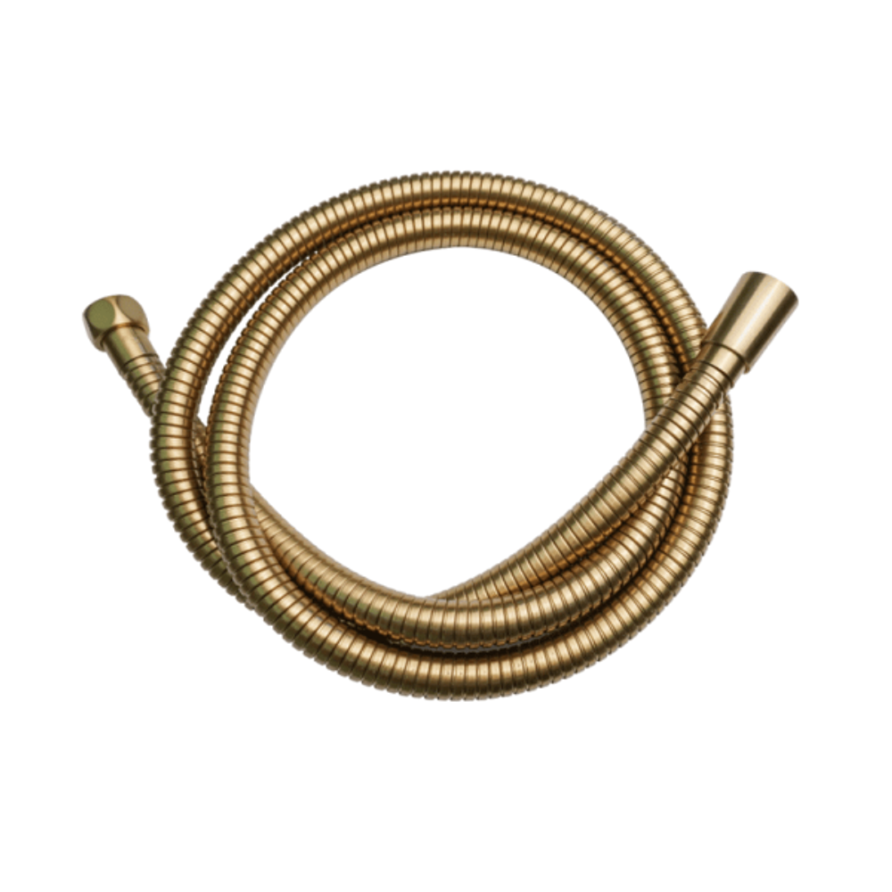 Inter Ceramic tuš crijevo anti-twist 150-180cm gold slika 1