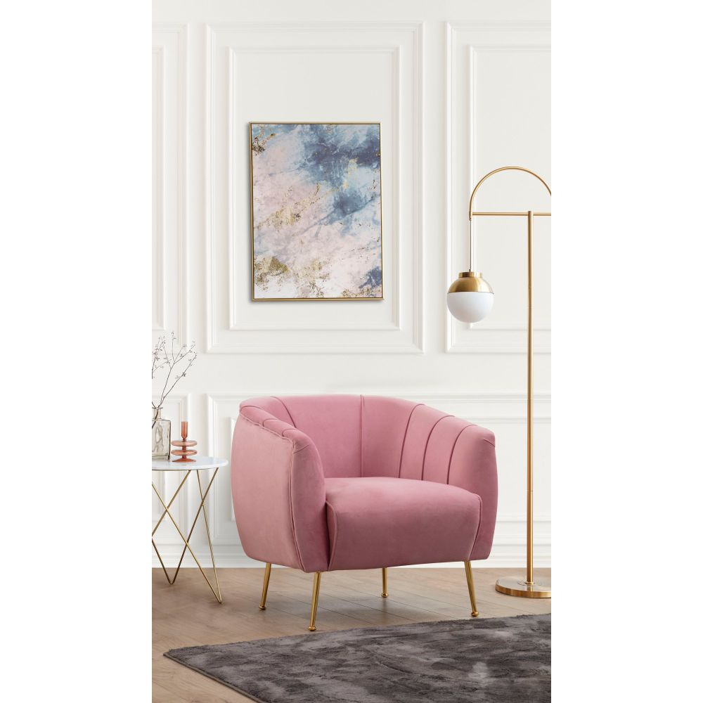 Istiridye - Rose Dusty Rose Wing Chair slika 2