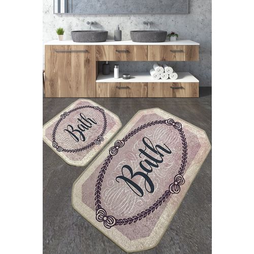 Voten Multicolor Bathmat Set (2 Pieces) slika 1