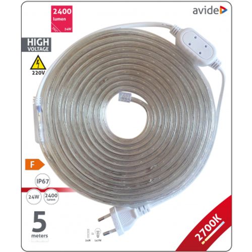 Avide LED SMD traka 5m 1950lm 24W 60LED slika 1