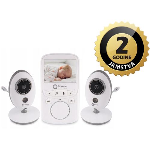 Lionelo dječji video monitor BabyLine 5.1, 2xkamera, 8 uspavanki, domet do 300m slika 1