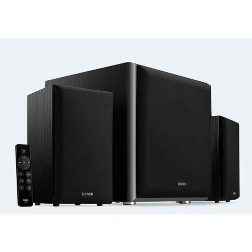 Edifier M601DB BT 2.1 110W Multimedia Speaker with wireless subwoofer black slika 1