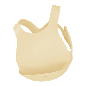 Minikoioi Silikonski siperak Flexi Bib, Žuti