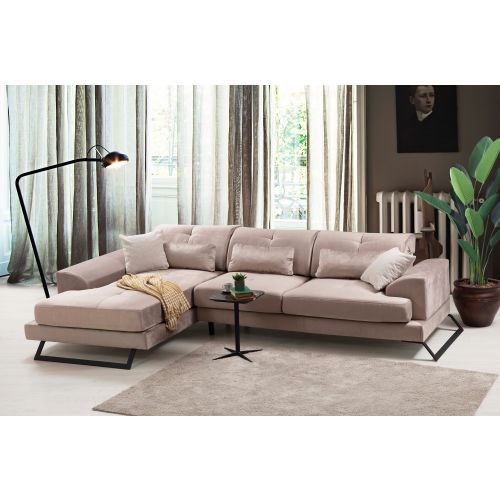 Atelier Del Sofa Frido ugaona garnitura levo orijentisana (Chl+3R) - Bež slika 1