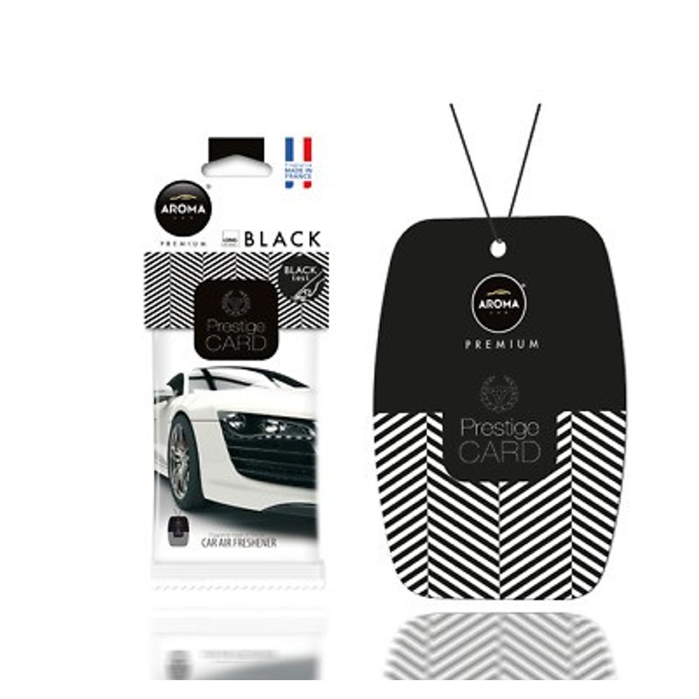 Aroma Car Miris za auto PRESTIGE CARD - BLACK slika 1