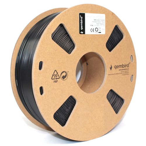 3DP-ABS1.75-01-BK ABS Filament za 3D stampac 1.75mm, kotur 1KG BLACK slika 3