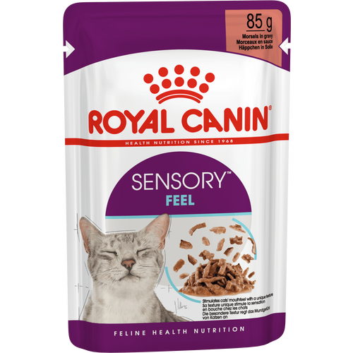 ROYAL CANIN FHN Sensory Feel, potpuna hrana za odrasle mačke, komadići u umaku, 12x85 g slika 1