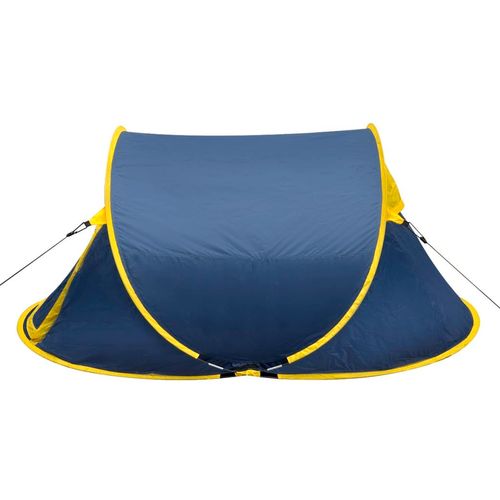 Prigodni šator za kampiranje za 2 osobe mornarsko plavi / žuti slika 7